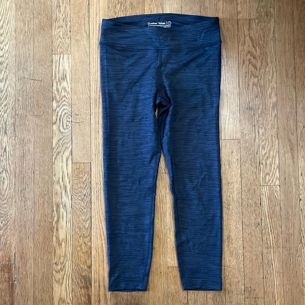 NWOT Outdoor Voices Flex 7/8 High Rise Waisted Leggings Night